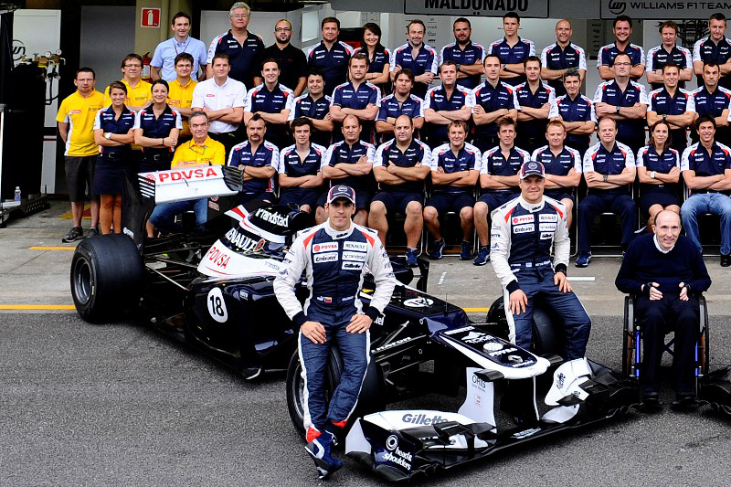 Οι P. Maldonado και V. Bottas είναι οι οδηγοί της Williams-Renault για το 2013