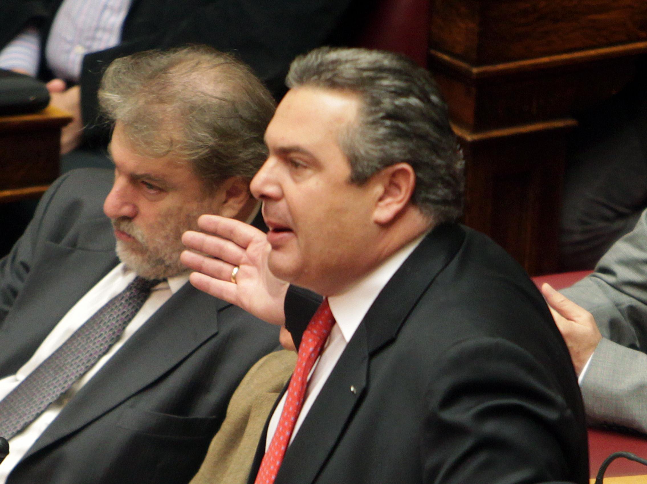 Ερευνούσα τα CDS και μου πρόσφεραν ανταλλάγματα για να σιωπήσω, κατήγγειλε ο Π.Καμμένος