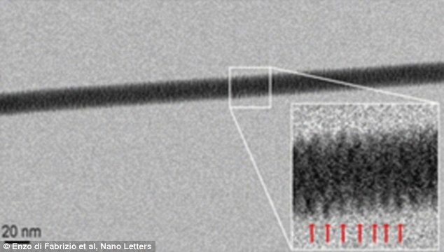 Ηλεκτρονικό μικροσκόπιο απαθανατίζει τη διπλή έλικα του DNA