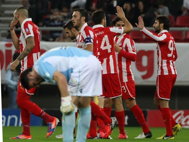 Πρωταθλητής χειμώνα ο Ολυμπιακός, 2-1 τον Πλατανιά