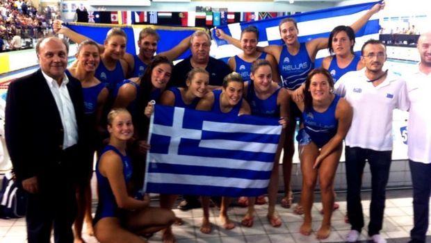 Στην κορυφή του κόσμου οι νεάνιδες του ελληνικού πόλο