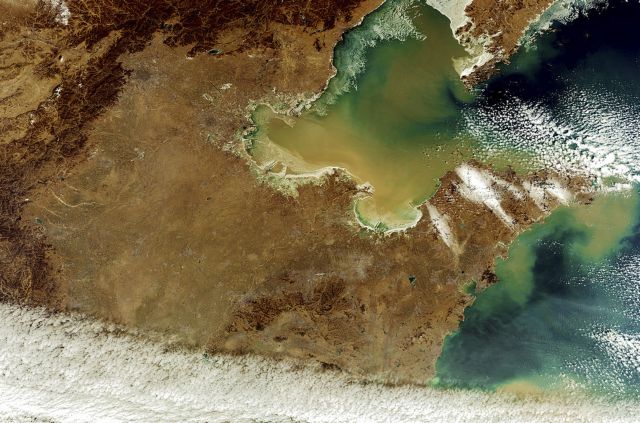 Πώς πήρε το όνομά της η Κίτρινη Θάλασσα στην Κίνα