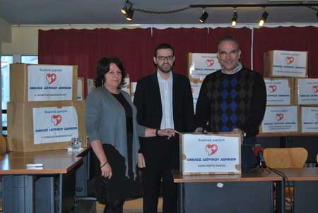 Δωρεά υγειονομικού υλικού στο Δήμο Μαρκόπουλου από το Ιατρικό Αθηνών