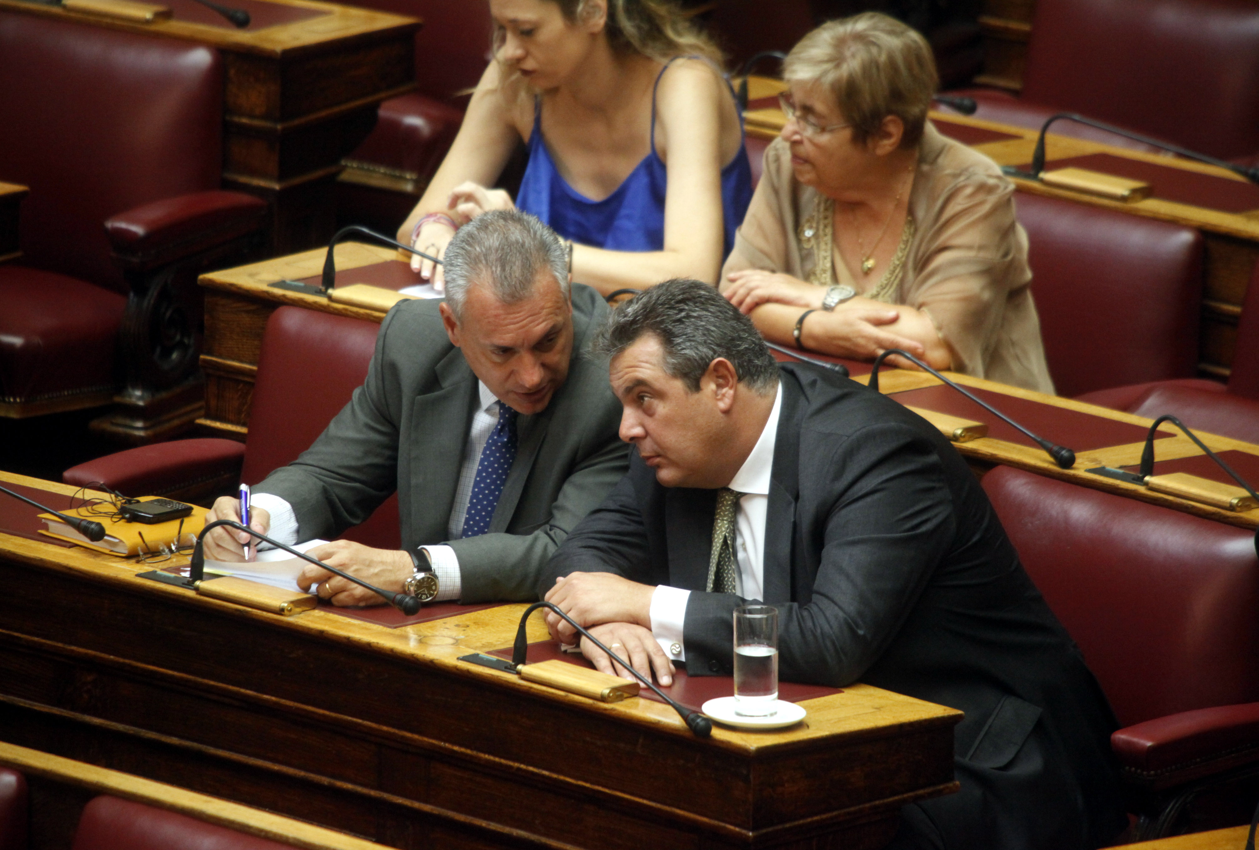 Ο Κ.Μαρκόπουλος, ο πρώτος βουλευτής των Ανεξάρτητων Ελλήνων που παραιτείται