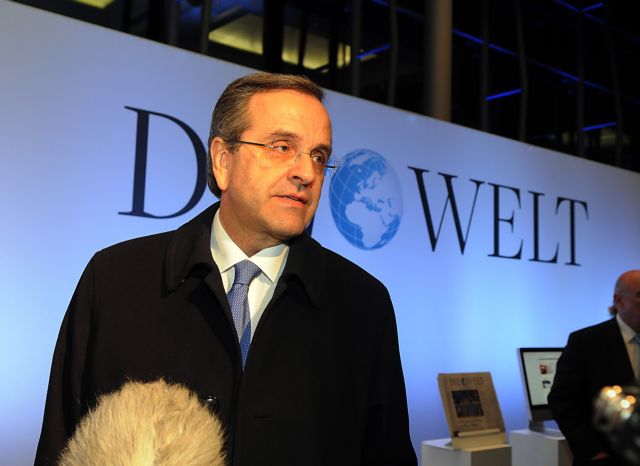 Στο συνέδριο της Die Welt ο Αντώνης Σαμαράς