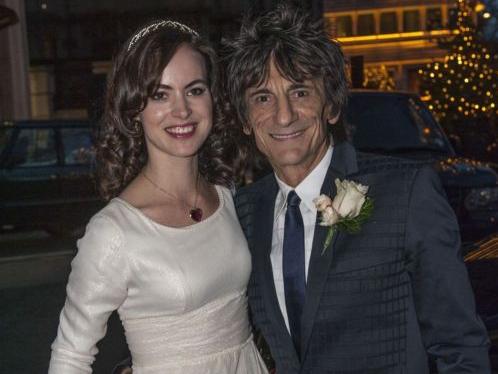 O γάμος του Ronnie Wood των Rolling Stones