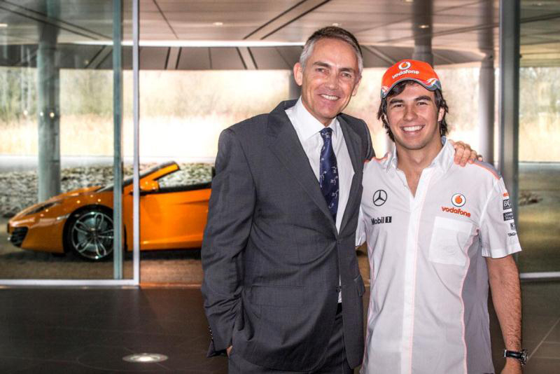 Η πρώτη εμφάνιση του S. Perez στη McLaren-Mercedes