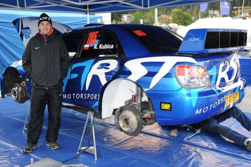 O R. Kubica στο Ευρωπαϊκό Πρωτάθλημα Ράλλυ
