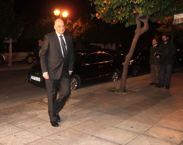 «Η ανομία δεν θα γίνει ανεκτή» διεμήνυσε ο Νίκος Δένδιας