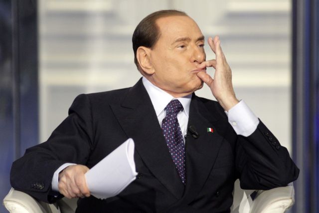 Δημοσκοπική άνοδος του Μπερλουσκόνι ταράζει τα νερά στην προεκλογική Ιταλία