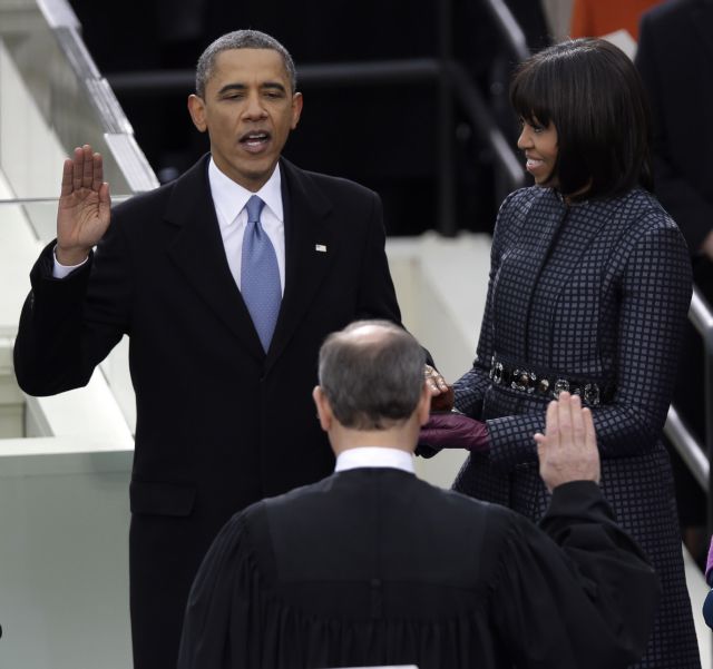Πανηγυρικά ορκίστηκε ο Μπαράκ Ομπάμα στην προεδρία των ΗΠΑ