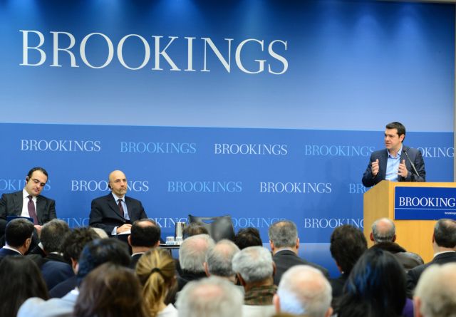 «Ποιος φοβάται την Αριστερά στην Ελλάδα;» αναρωτήθηκε ο Αλ.Τσίπρας από τις ΗΠΑ