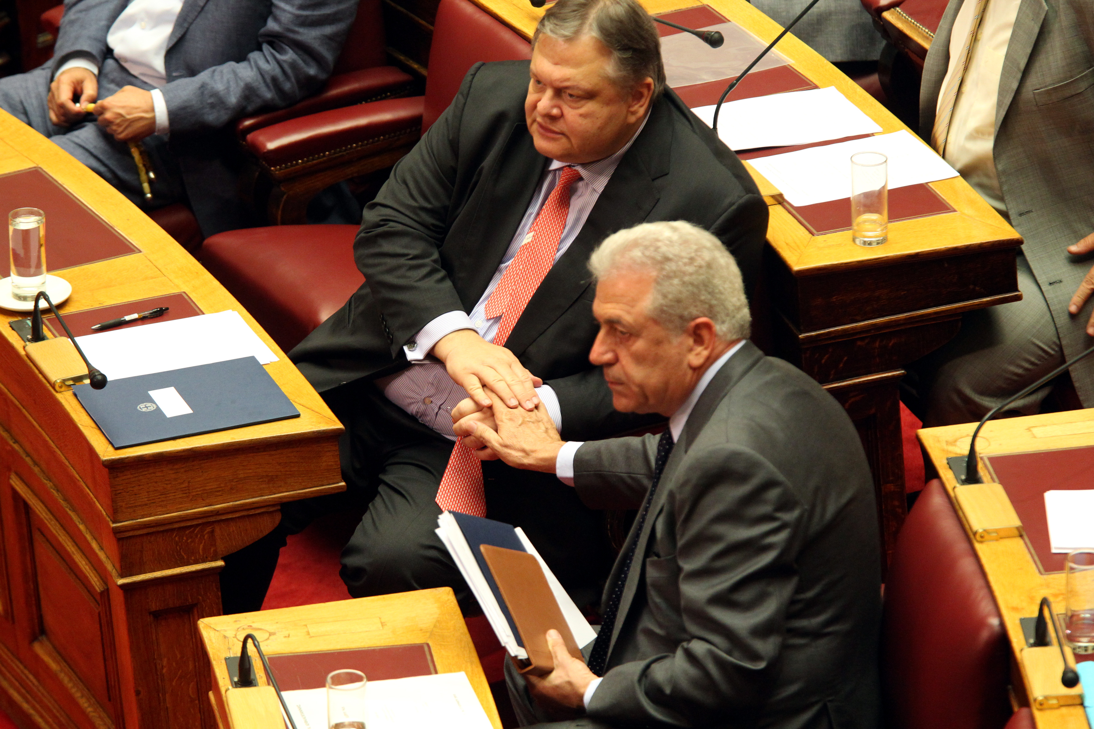 Ενημερωτική συνάντηση Βενιζέλου με τον υπουργό Εξωτερικών