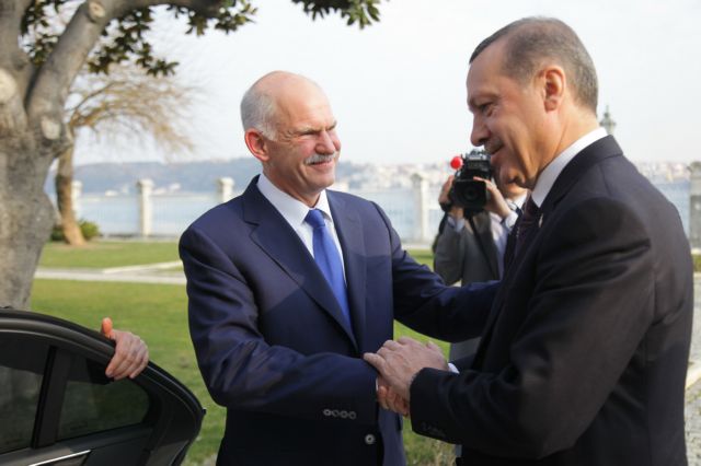 Συνάντηση Ερντογάν – Παπανδρέου στην Κωνσταντινούπολη