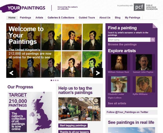 «Your paintings», η μεγαλύτερη ψηφιακή πινακοθήκη του κόσμου