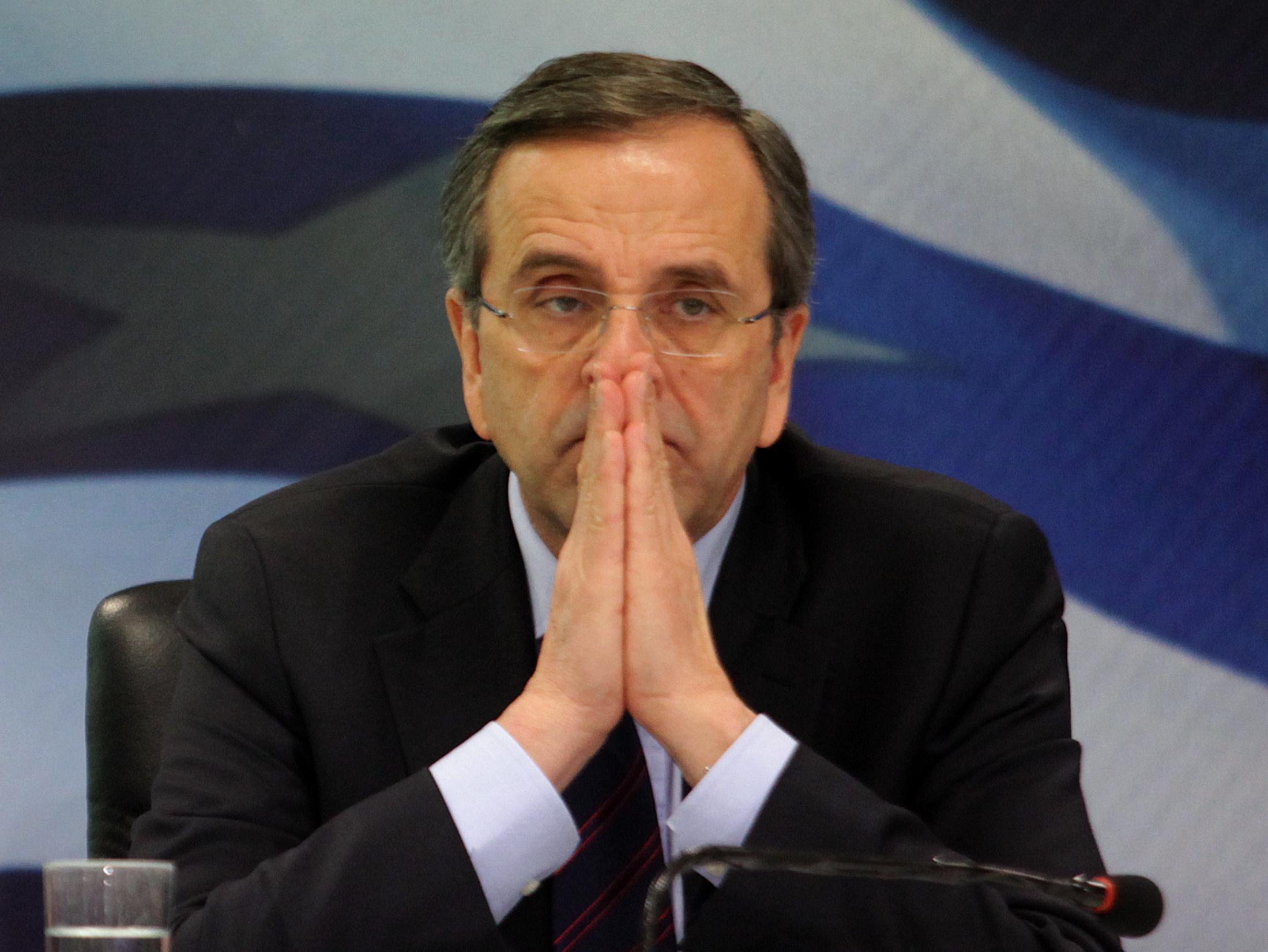 «Ο Σαμαράς, ίσως η τελευταία ελπίδα της Ελλάδας» γράφει το Bloomberg