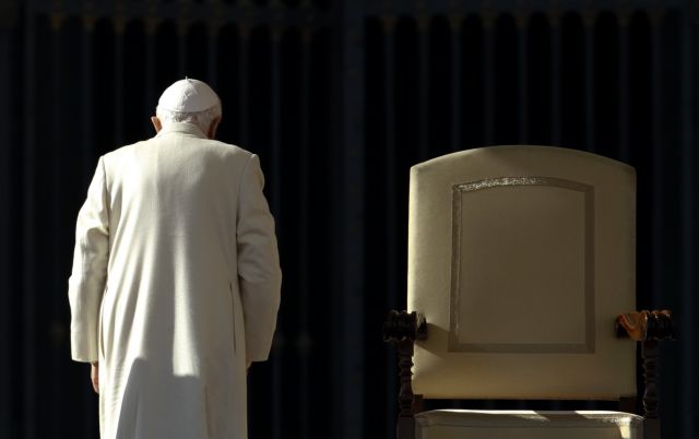Ιστορική παραίτηση του Πάπα Βενέδικτου, «δεν έχω πια τις δυνάμεις»...