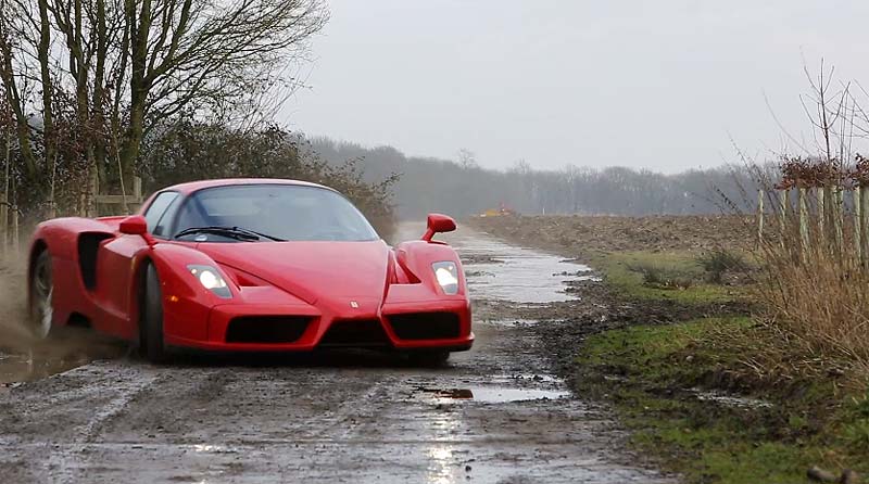 Ferrari Enzo: Λασπώνοντας έναν θρύλο