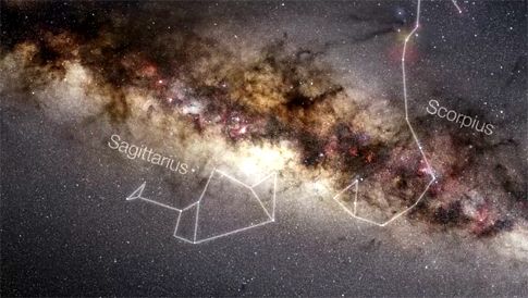 Θεαματικό βίντεο βυθίζεται στον αστερισμό του Τοξότη