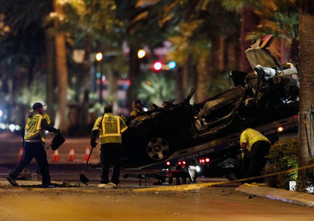 Πυροβολισμοί και καραμπόλα έξι οχημάτων αφήνει τρεις νεκρούς στο Λας Βέγκας