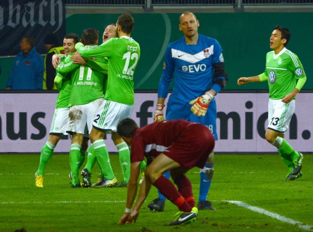 Βόλφσμπουργκ και Φράιμπουργκ στα ημιτελικά του Κυπέλλου