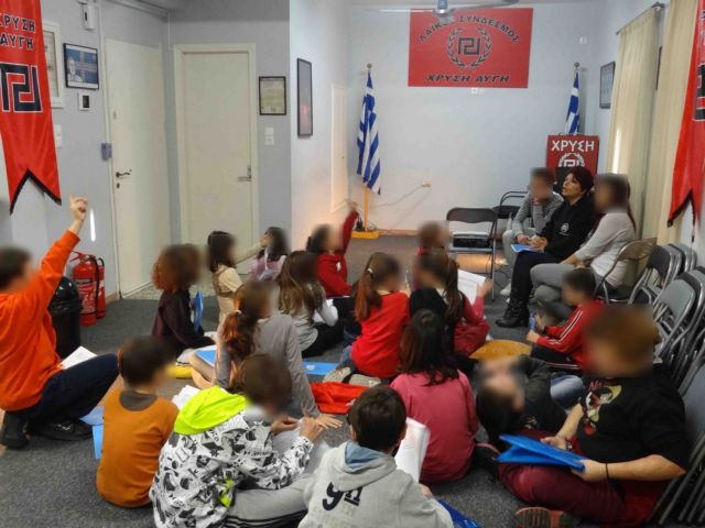 Κατήχηση εξάχρονων παιδιών ξεκίνησε η Χρυσή Αυγή