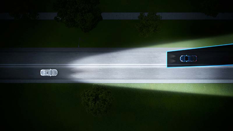 Volvo Active High Beam Control: Aσφάλεια από την κορυφή μέχρι τα… φώτα