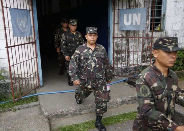 Άμεση απελευθέρωση των 21 παρατηρητών του ΟΗΕ ζητούν οι Φιλιππίνες