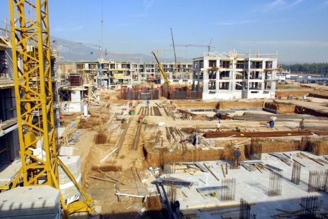 Βουτιά 29% στην οικοδομή το 2012