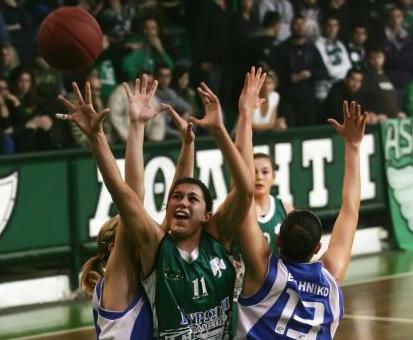 Πήρε το ντέρμπι ο Παναθηναϊκός στην Α1 γυναικών μπάσκετ