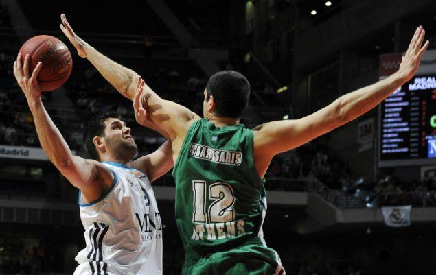 «Αγκαλιά» με την οκτάδα ο Παναθηναϊκός, 74-73 τη Ρεάλ Μαδρίτης
