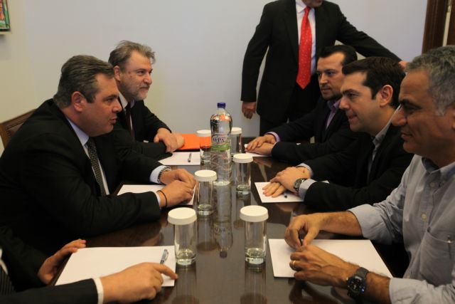 Συνεργασία συμφώνησαν ΣΥΡΙΖΑ και Ανεξάρτητοι Έλληνες