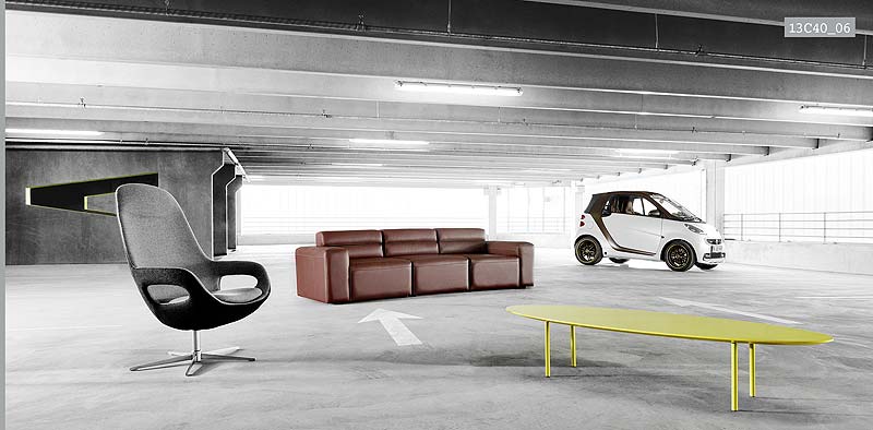 smart και BoConcept σε κοινές αισθητικές διαδρομές