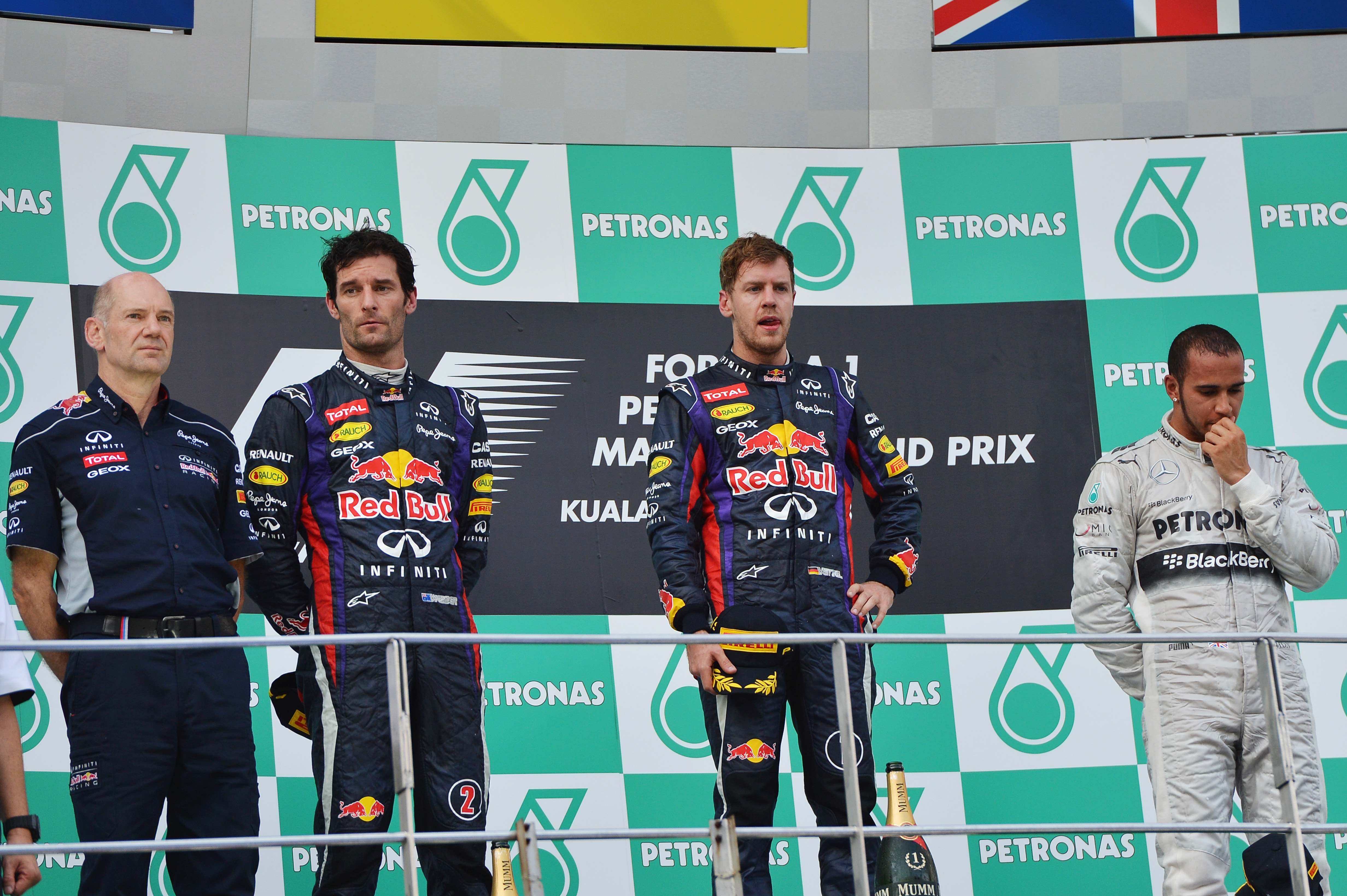 GP Μαλαισίας 2013: Νίκη για τον S.Vettel, βάθρο για Webber και Hamilton