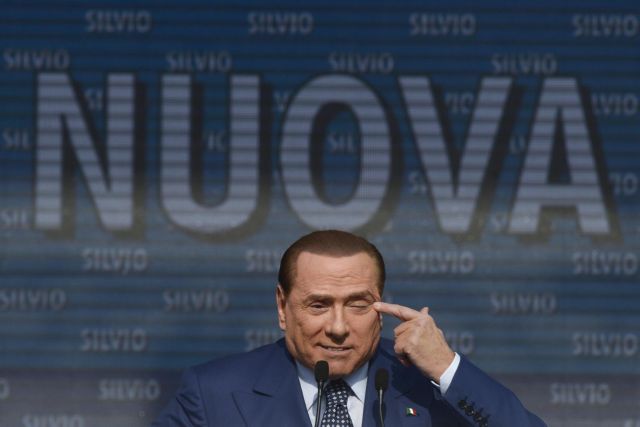 Πιέσεις Μπερλουσκόνι για κυβέρνηση ευρείας συμμετοχής στην Ιταλία
