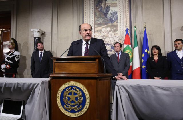 Ομολογία αποτυχίας από τον Μπερσάνι, ο λόγος στον Ιταλό πρόεδρο