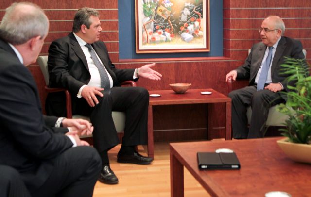 Επαφές Καμμένου με τον πρόεδρο της κυπριακής Βουλής και αρχηγούς κομμάτων