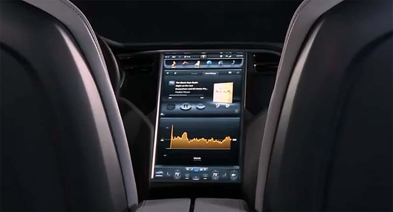 Το Tesla Model S «εξορίζει» τoυς διακόπτες από το εσωτερικό του