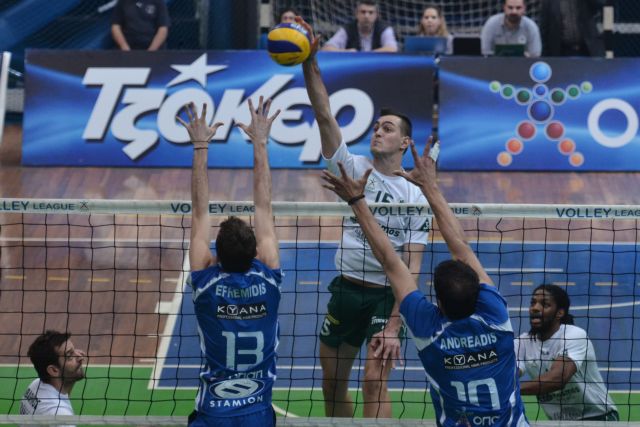 Οδεύει προς την Α2 ο ΠΑΟ με ήττα 3-0 σετ από τον Ηρακλή