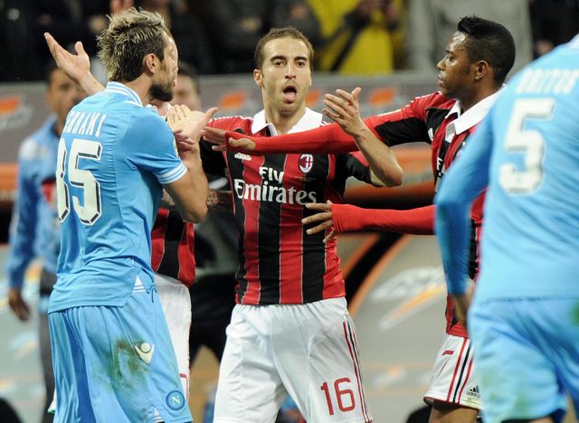 Ισόπαλο και επεισοδιακό το Μίλαν – Νάπολι, νίκη για τη Ρόμα