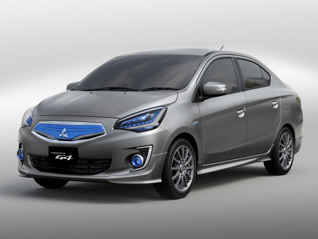 Mitsubishi G4 Compact Sedan Concept: Κατηγορία φτερού