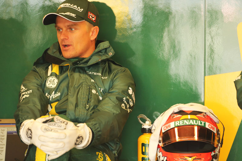 Οδηγός εξέλιξης στην Caterham, ο Heikki Kovalainen