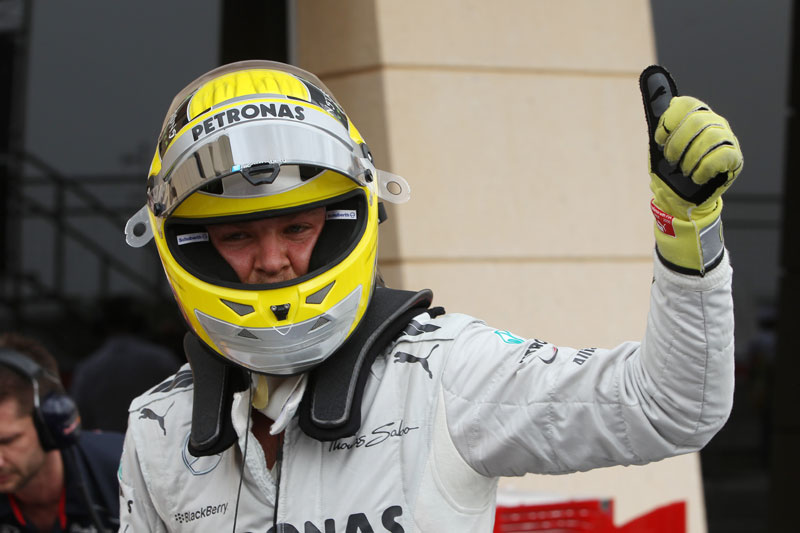 GP Μπαχρέιν 2013: O N. Rosberg poleman, πίσω του οι Vettel και Alonso