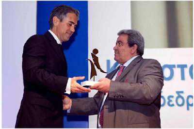 Manager of the Year 2012 o Κωνσταντίνος Μ. Φρουζής