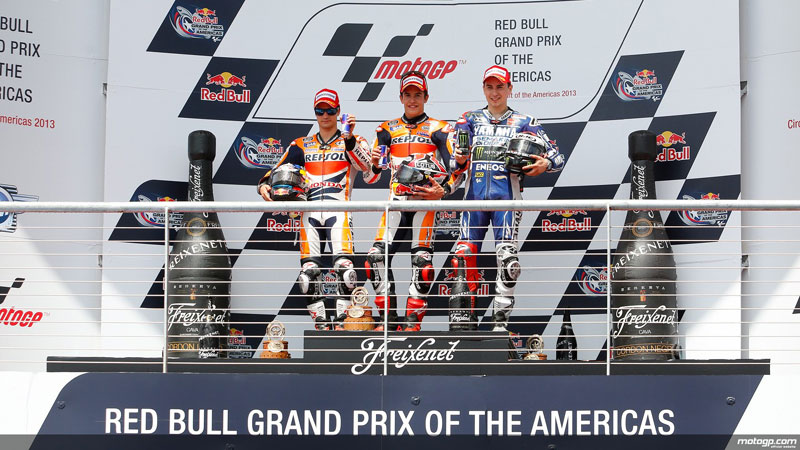 MotoGP – America 2013: Πρώτη νίκη για Marquez, μπροστά από τους Pedrosa και Lorenzo