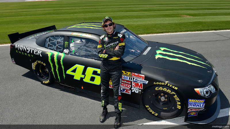 Πρωτάρης, αλλά γρήγορος στα NASCAR o V. Rossi