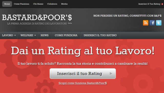 Bastard and Poor'$, o πρώτος ιταλικός «οίκος αξιολόγησης» για εργοδότες