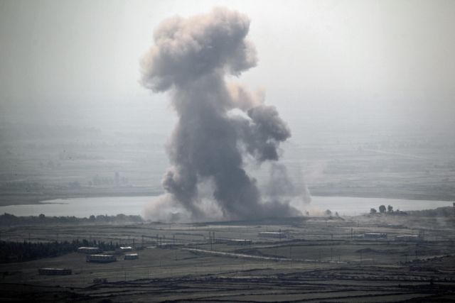 Κυανόκρανοι κρατούνται από σύρους αντάρτες στα Υψίπεδα του Γκολάν