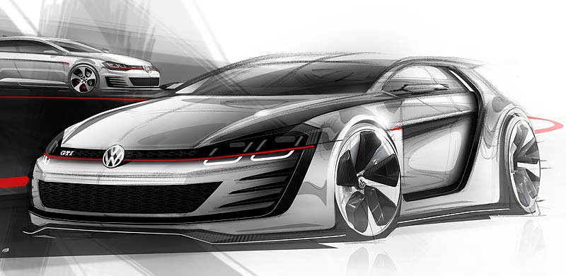 VW Design Vision GTI concept: Το Golf GTI των 503 ίππων