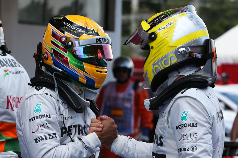 GP Ισπανίας 2013: Poleman o Ν. Rosberg, άπιαστες οι Mercedes έκαναν το 1-2